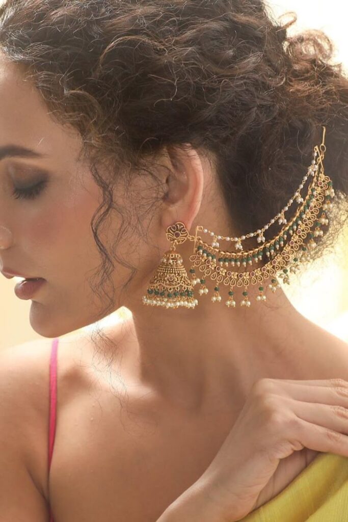 Traditional Bridal Jhumkas in chennai